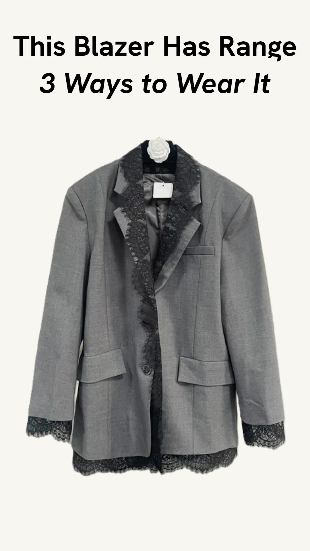 This Blazer Has Range: 3 Ways to Wear It